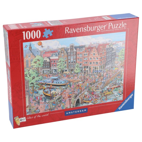 Ravensburger Puzzel Fleroux Amsterdam 1000 Stukjes 166646