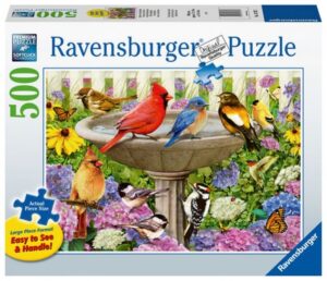 Ravensburger Puzzel Het Vogelbad (500 Stukjes Extra Groot) 150243