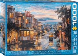 San Francisco Cable Car Heaven Puzzel (1000 stukjes) 37116814534