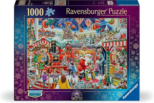 Santa's Steam Train Grotto Puzzel (1000 stukjes) 42521490496