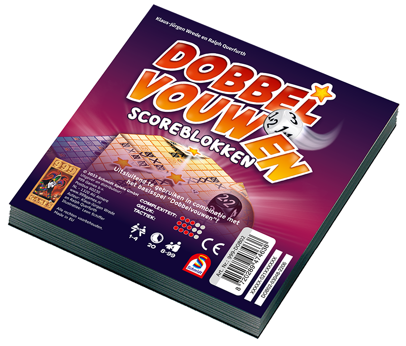 Scoreblokken Dobbel Vouwen - Dobbelspel 13450