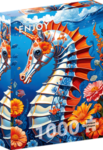 Sea Horse Puzzel (1000 stukjes) 40136359964