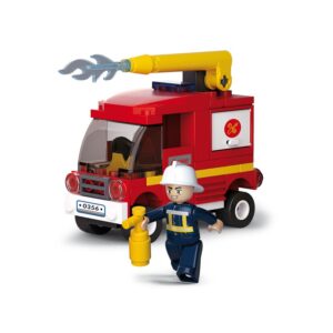 Sluban Fire Truck bouwstenen set 33022