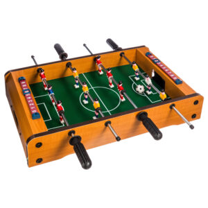 Speelgoed Mini Tafelvoetbal spel voor op de eettafel - 51 x 31 cm 10387017