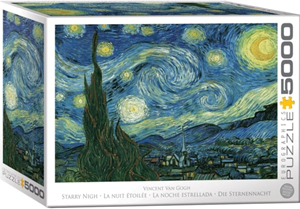Starry Night - Vincent Van Gogh Puzzel (5000 stukjes) 44367731044