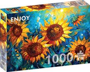 Sunflowers Reunion Puzzel (1000 stukjes) 38151763162