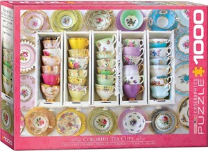 Tea Cups Boxes Puzzel (1000 stukjes) 26336101015