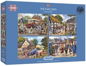 The Evacuees Puzzel (4 x 500 stukjes) 40822410618