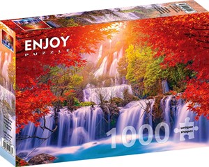Thee Lor Su Waterfall in Autumn