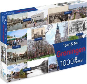 Toen & Nu - Groningen Puzzel (1000 stukjes) 38666964441