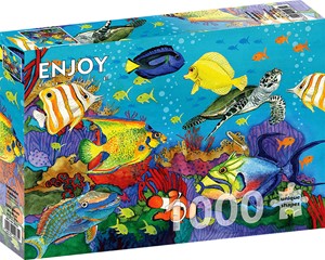 Underwater Rainbow Puzzel (1000 stukjes) 42796218732