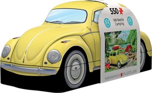 VW Beetle - Camping Tin Puzzel (550 stukjes) 38758901952