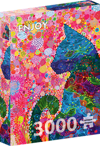 Wandering Cat Puzzel (3000 stukjes) 38151763183