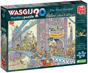 Wasgij Retro Mystery 8 - De laatste horde! (1000 stukjes) 37032418494