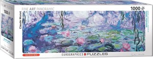 Waterlilies - Claude Monet Panorama Puzzel (1000 stukjes) 37122551354