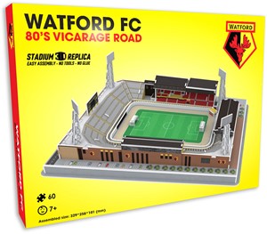 Watford FC 80’s Vicarage Road 3D Puzzel (60 stukjes) 35889778570