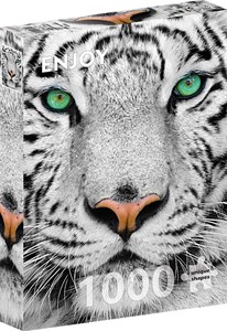 White Siberian Tiger Puzzel (1000 stukjes) 37670702383
