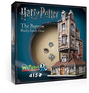 Wrebbit 3D Puzzel - Harry Potter The Burrow (415 stukjes) 27290598347