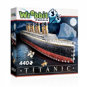 Wrebbit 3D Puzzel - Titanic (440 stukjes) 29222529231