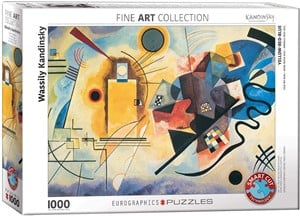 Yellow Red Blue - Wassily Kandinsky Puzzel (1000 stukjes) 40356778482