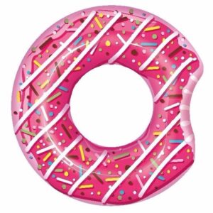 Zwembad opblaas donut roze 107 cm 10085863